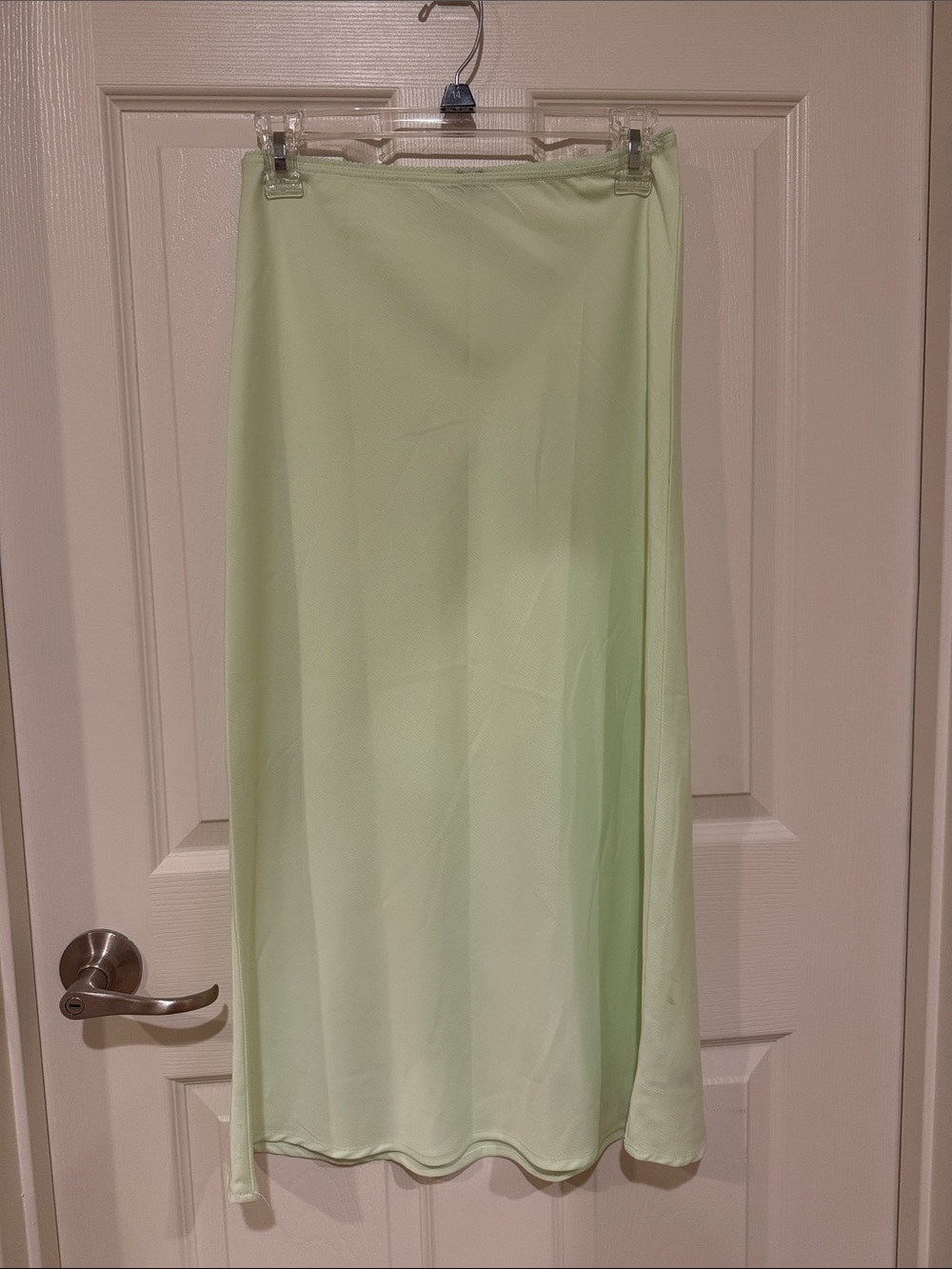 wild fable Pastel Green Midi Skirt